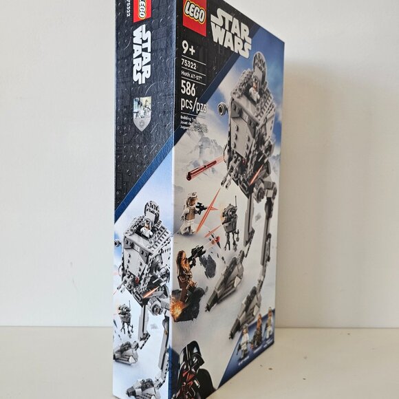 NIB LEGO 75322 Star Wars Hoth AT-ST 586 pcs Chewbacca - FACTORY SEALED! RETIRED! - Picture 2 of 5
